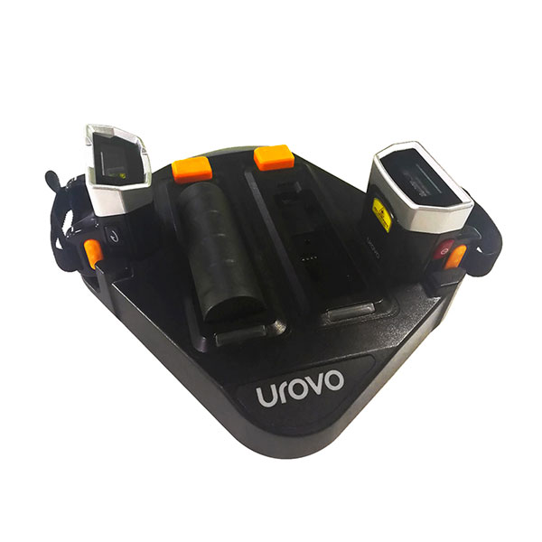 Urovo U2 2-слотовая зарядка для ТСД + 2-слотовая зарядка для аккумуляторов